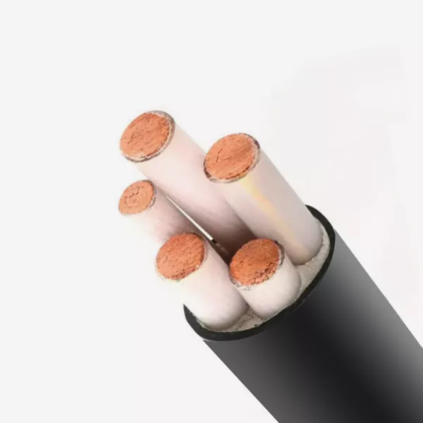 Flamskyddande XLPE-isolerad PVC-mantlad strömkabel